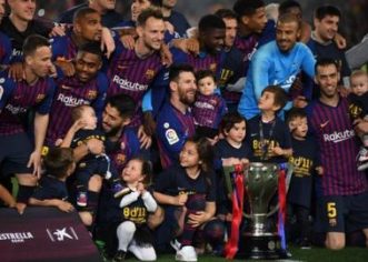 Messi Scores As Barcelona Defeat Levante To Win Laliga For 26 Times