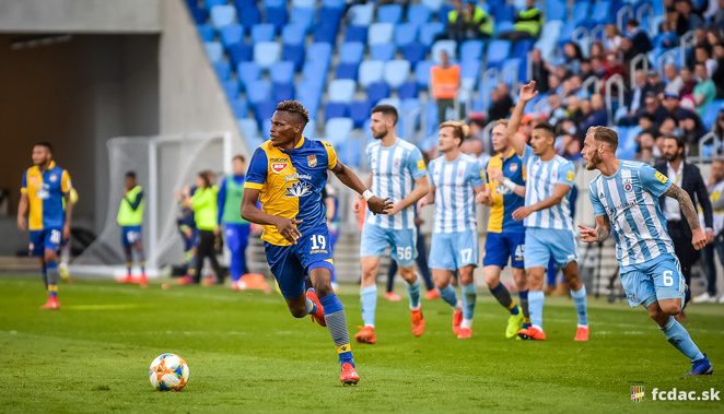 Fortuna Liga Play-off: Back to back Victories Boost Abdulrahman Taiwo’s FC DAC 1904 Europa League Hope