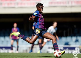 Oshoala Scores A Brace As Barcelona Femení Thrash Sociedad Ladies