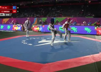 World Taekwonodo Championship: Tyrologou Ends Chinazum Nwosu’s Medal Hopes
