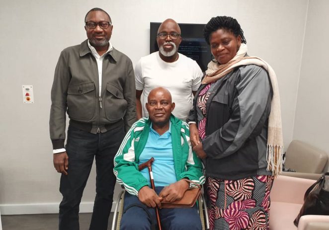 Otedola Visits ‘Chairman’ Chukwu In London