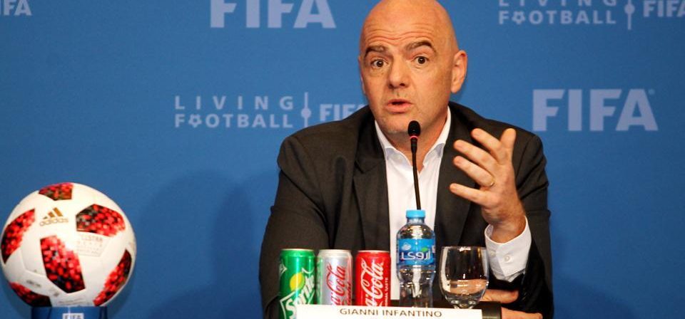Infantino Plans to Share £4.4 Billion to FIFA Members as Pressure for His Resignation Mounts