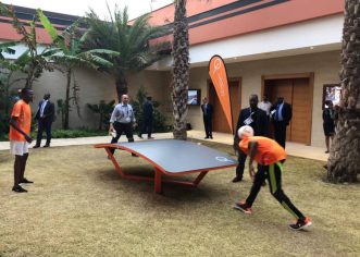Dreamland Football Academy Players Participate In 1st Teqball  Africa Beach Games