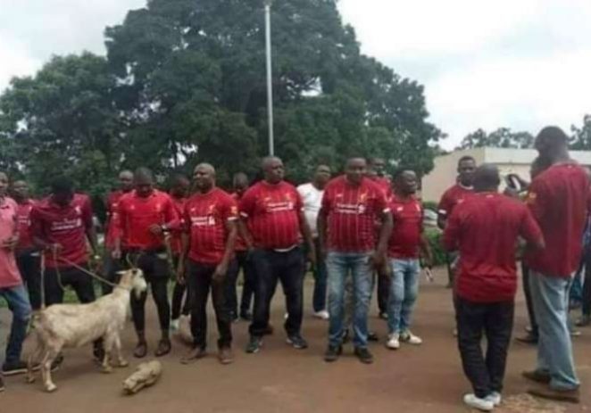 Nsukka Liverpool Fans Celebrate Champions League Win With A Goat