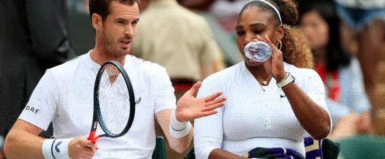 Murray & Serena win Wimbledon mixed doubles Opener