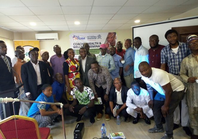 A Team/FCT FA Hold Health Awareness Seminar For Coaches