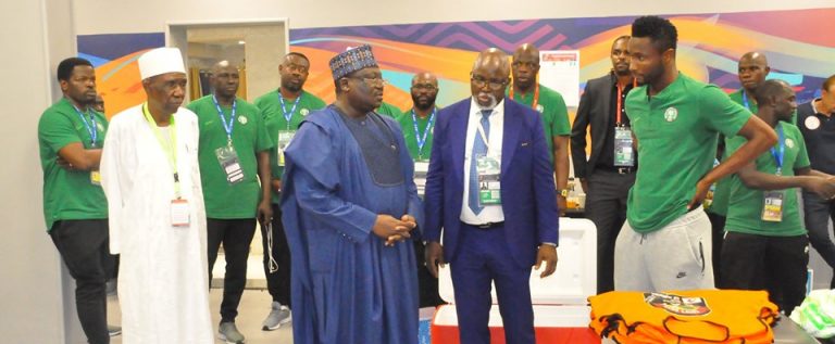 Senate President Charges Eagles To Win AFCON Bronze