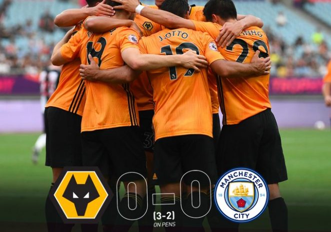 Wolves Beat Manchester City To Lift Asia Trophy