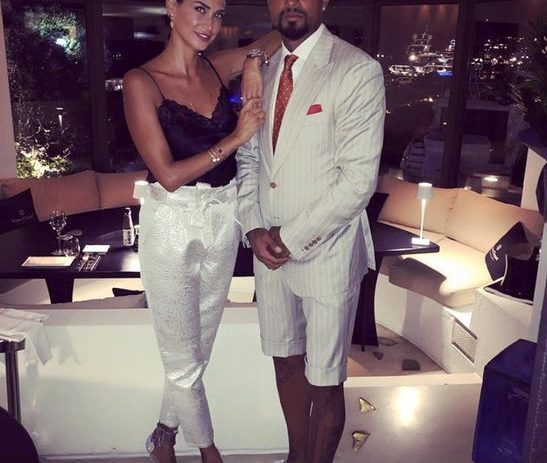 Prince Boateng and Italian Model Wife Reunite After Break Up