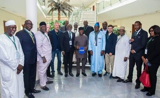 U-20 WWC Host: Osinbajo Receives FIFA Inspection Team, Assures Of Government’s Support