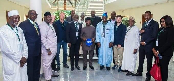U-20 WWC Host: Osinbajo Receives FIFA Inspection Team, Assures Of Government’s Support