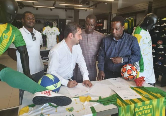 Plateau United Sign Kit Deal With Kayspor