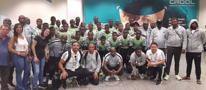FIFA Officially Welcomes Golden Eaglets To Brazil For U-17 World Cup