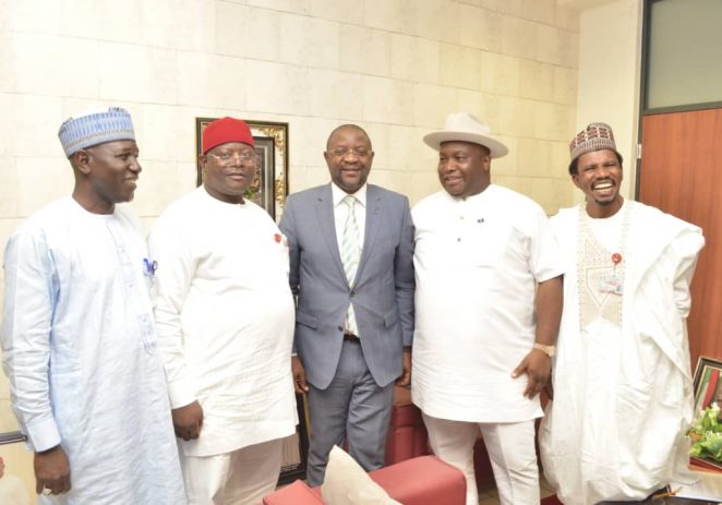 JUST IN: Senate Committee On Sports Visits Minister