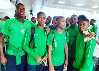 Golden Eaglets Arrive Brazil For FIFA U-17  World Cup