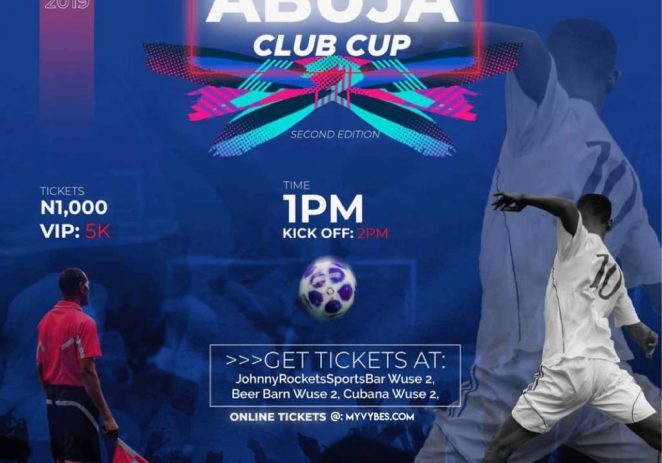 Abuja Club Cup 2nd Edition Holds December 1st