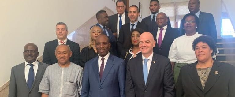FIFA President, Infantino Leads Delegation Visit To Mozambique