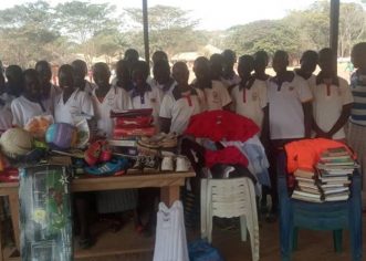 Delta State FA’s NGO Donates Sports Materials, Books To IDP Camp