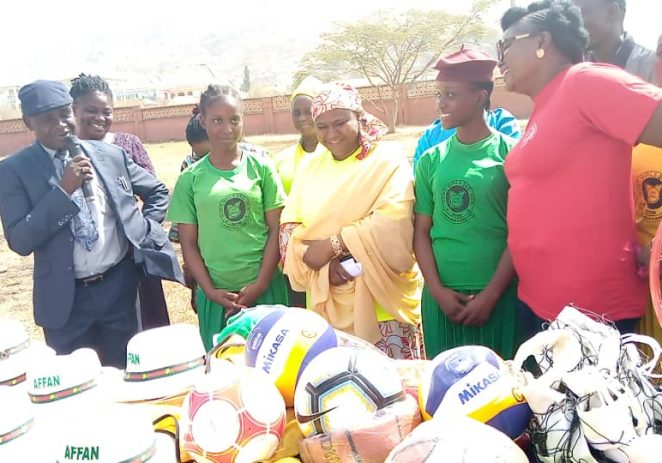 AFFAN Donates Sports Equipment To GGSS Dutse, Set Date For School Championship