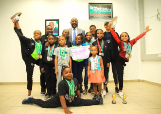 Sports Minister Applauds TIG On Discovering Young Gymnasts