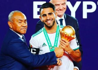 Africa FOTY: Mahrez Congratulates Mane Vows to challenge him next year
