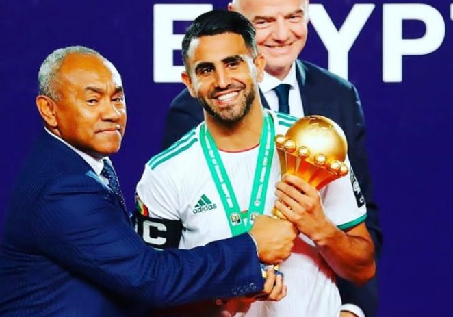 Africa FOTY: Mahrez Congratulates Mane Vows to challenge him next year
