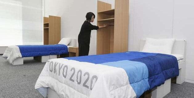 Olympic Athletes Will Be Sleeping On Cardboard Beds At The Tokyo 2020 Games