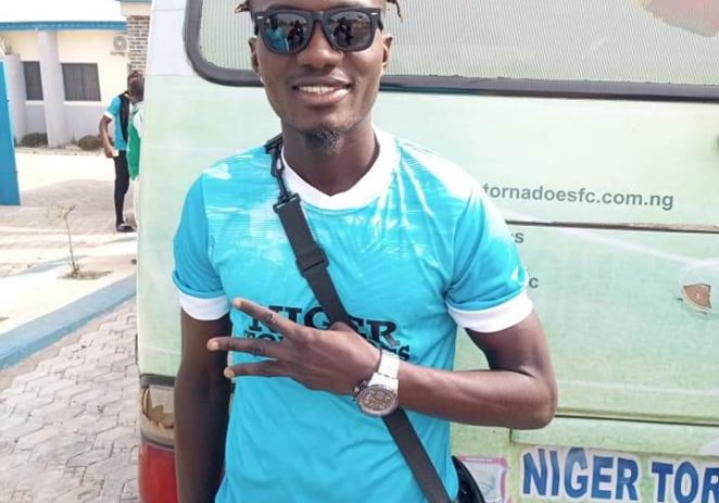 Niger Tornadoes Midfield Marshal, Nosiru Treated To Hero’s Reception In Kontagora