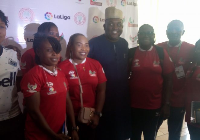 Abuja Coaches Laud LMC/La Liga U-15 Coaching Clinic