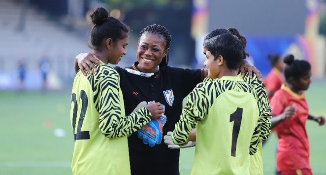 FIFA Praises India U-17 Women’s Coach, Precious Dede