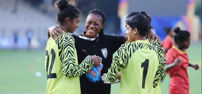 FIFA Praises India U-17 Women’s Coach, Precious Dede