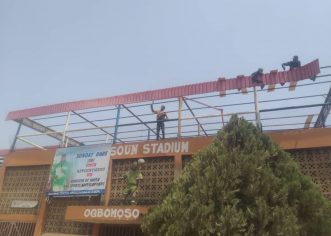 Crown FC Appreciates Sunday Dare for  Repairing, Re-roofing of Stadium Pavilion