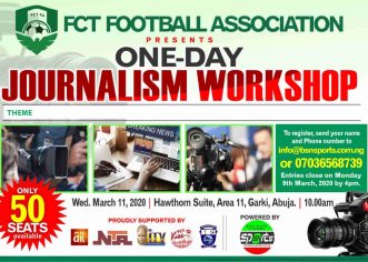 FCT FA Partners BSN Sports For Journalists’ Training In Abuja
