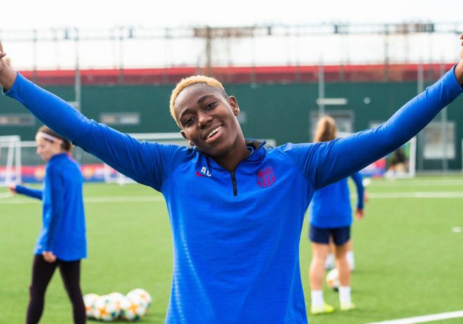 REVEALED: Victor Osimhen Is Crushing On Asisat Oshoala