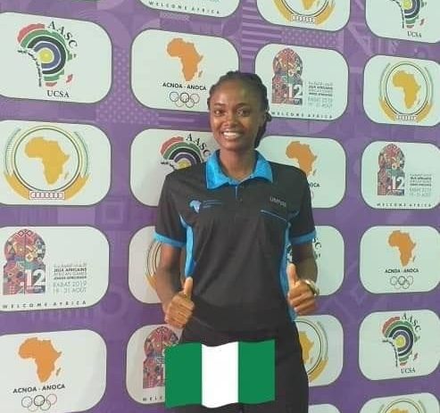 Naomi Oyinloye Bags Africa Badminton  Umpire Certificate