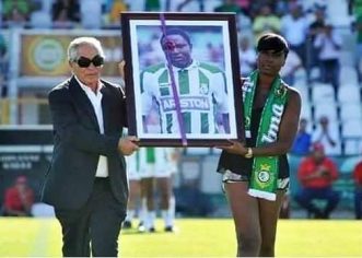 Ex Eagles Stars, Amapakabo Commend Sports Minister For Benevolence Towards Rashidi Yekini’s Mother