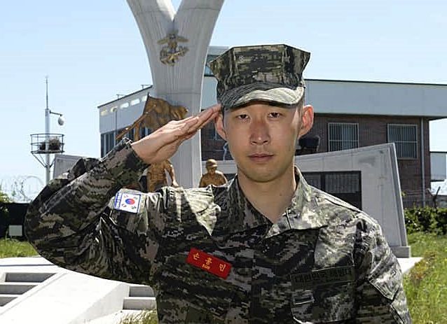 Tottenham Striker Heung-Min Son Completes Military Training With Best Record