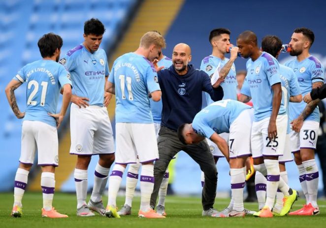 Man City Thrash Burnley  5-0 In EPL Clash