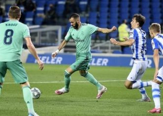 Real Madrid Top La Liga After Sociedad Win