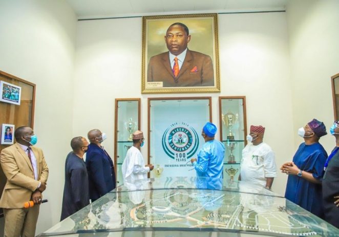 Dare Eulogises President Buhari, MKO Abiola At National Stadium Unveiling