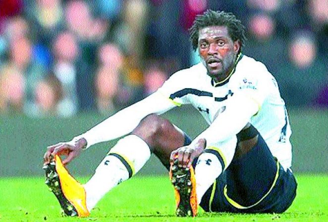Emmanuel Adebayor Terminates Olimpia’s Contract After Four Months