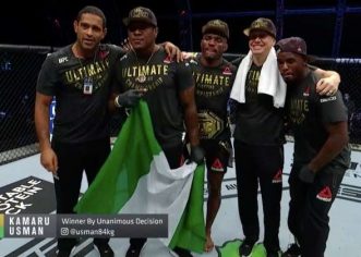 How Nigerian Pugilist Kamaru Usman Smashed Jorge Masvidal To Retain  UFC Belt