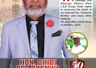 Late NNL Chairman, Ofo Okenwa To Be Buried Friday
