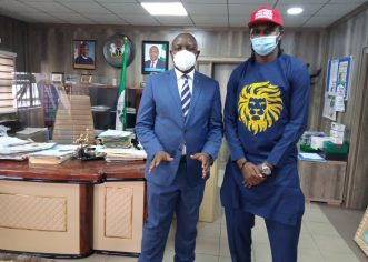 Former Africa Footballer Of The Year Pays Unplanned Visit To Sports Minister