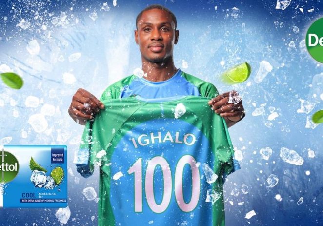 Ighalo Becomes Dettol Brand Ambassador