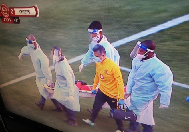 Super Eagles Goalkeeper Suffers Nasty Injury In League Defeat