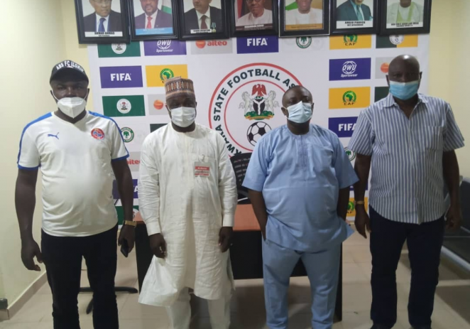 Osun Government Delegation Visit New kwara Football House