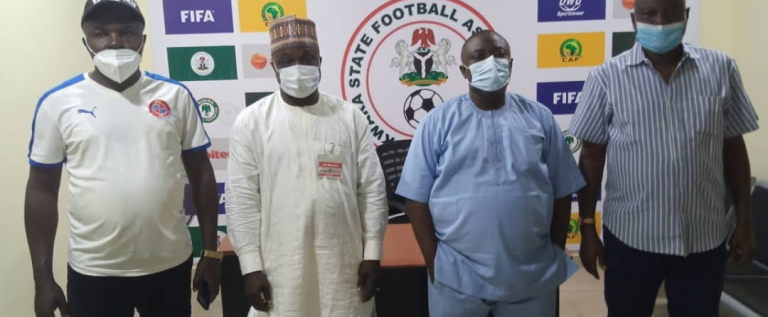 Osun Government Delegation Visit New kwara Football House