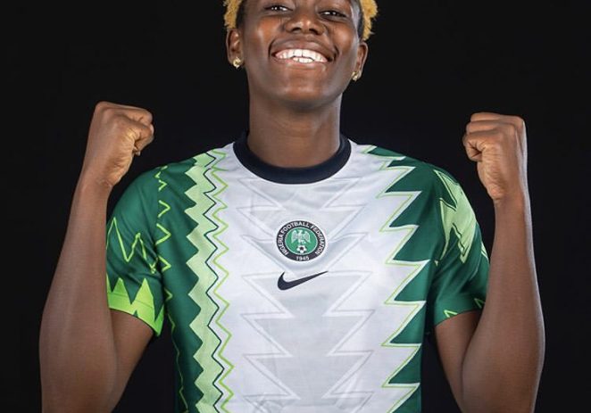 Ndidi, Ekong, Oshoala, Ajibade Dazzle In New Eagles/Falcons Jersey