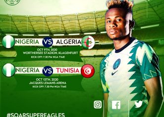 Kick-off Time, Dates, Venues  Of Nigeria Friendlies Confirmed